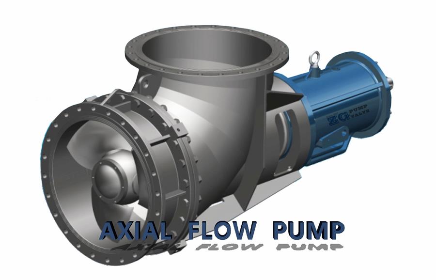 axial flow pump elbow pump forced circulaion pump