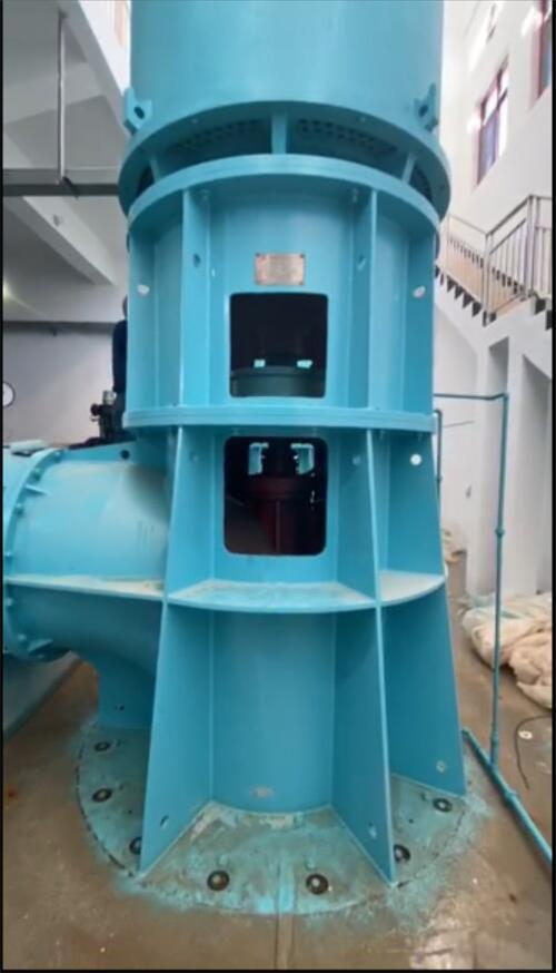 a-large-vertical-axial-flow-pump-is-in-operation