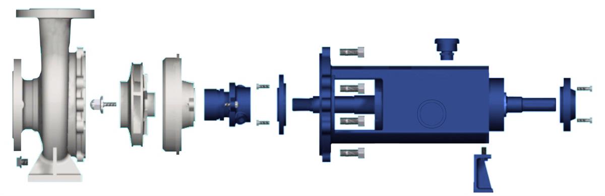 structure-of-the-chemical-centrifugal-pump