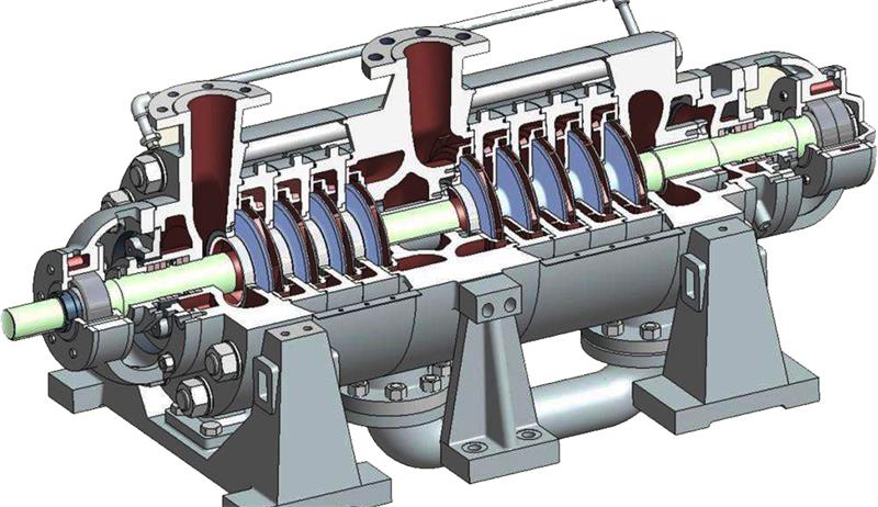 structural-drawing-of-a-multistag-pump structural-drawing-of-a-multistag-pump