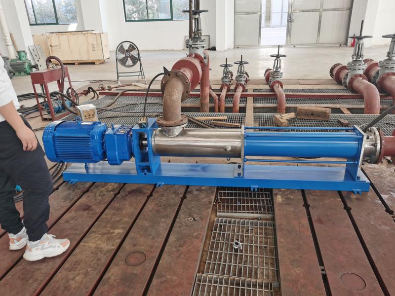 Single Screw Pump Test Run single-screw-pump-test-run