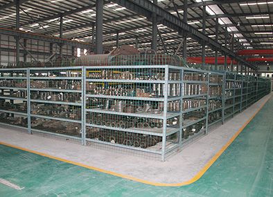 Warehouse of semi- finished parts