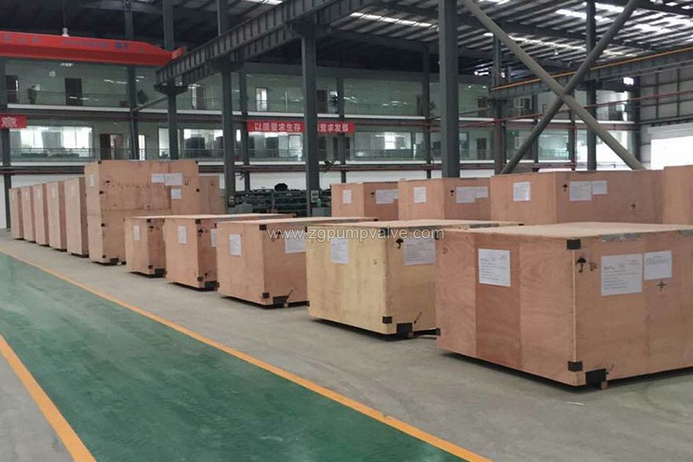 After all the tests have been completed, the products are shipped to the customer