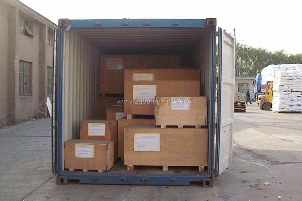 After all the tests have been completed, the products are shipped to the customer