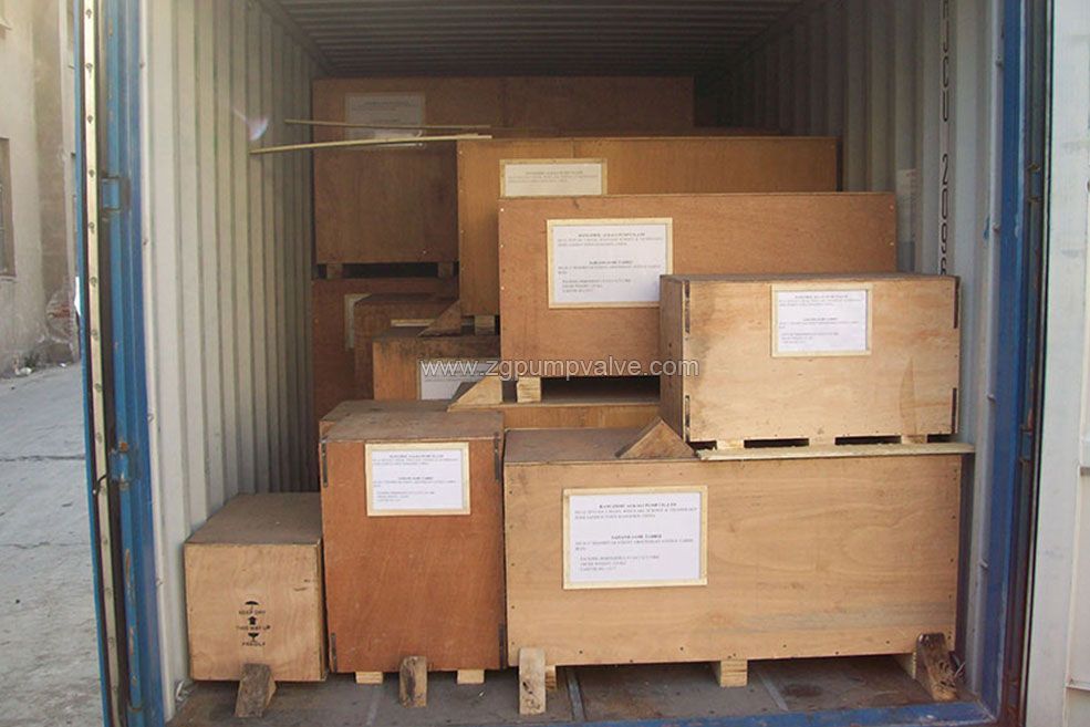 After all the tests have been completed, the products are shipped to the customer