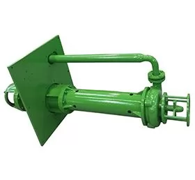 Chemical submerged slurry pump