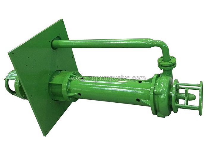 Chemical submerged slurry pump