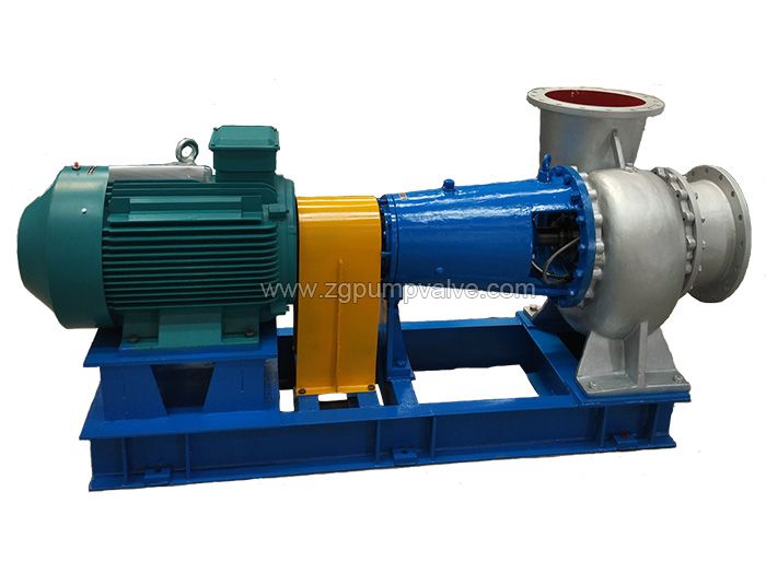 Chemical mixed flow pump