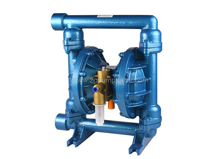 Pneumatic diaphragm pump