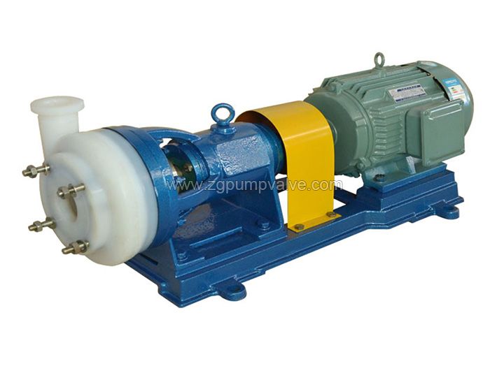 PFA/PTFE fluoroplastic lined pump