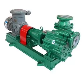 PTFE/PFA lined self-priming pump