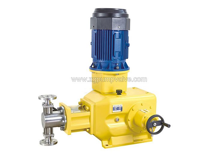 Plunger metering pump