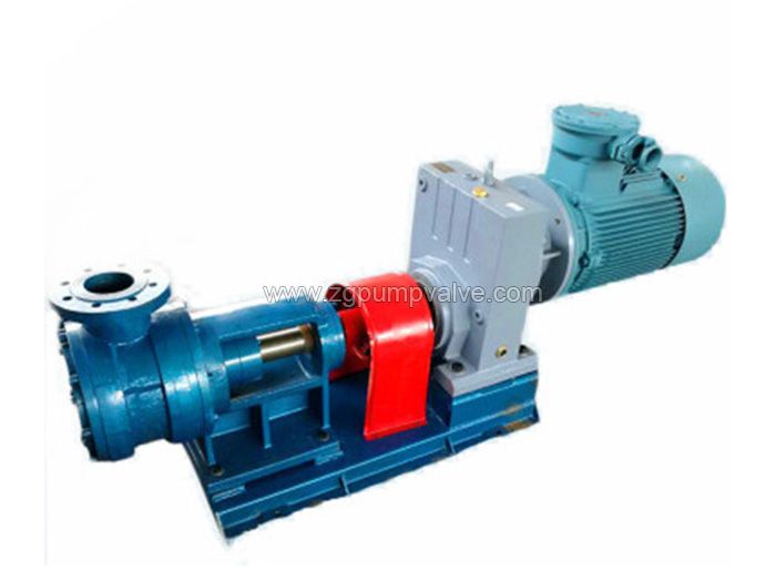 High viscosity rotor pump