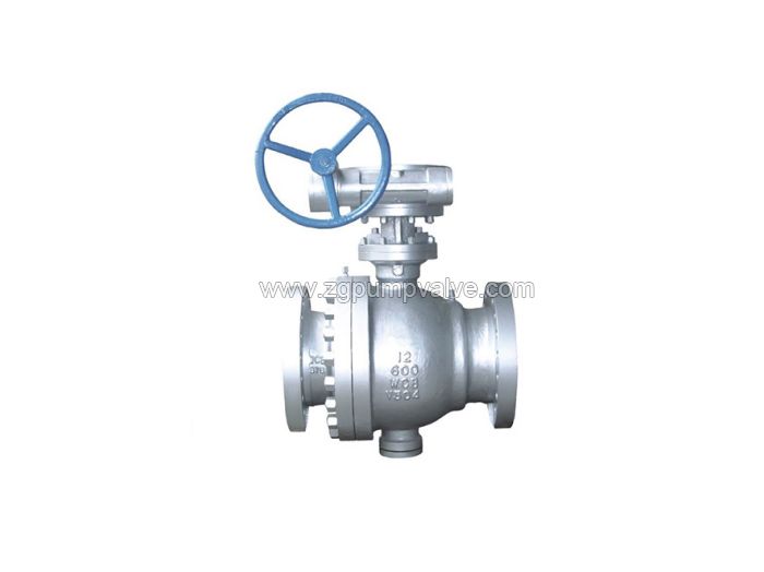 Cast steel floating ball valve