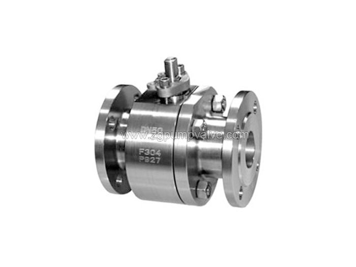 Forged steel floating ball valve