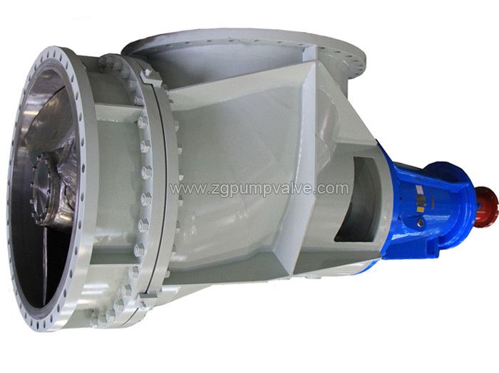 Horizontal chemical axial flow pump