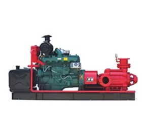 Diesel multi-stage fire-fighting pump