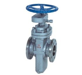 Flat gate valve