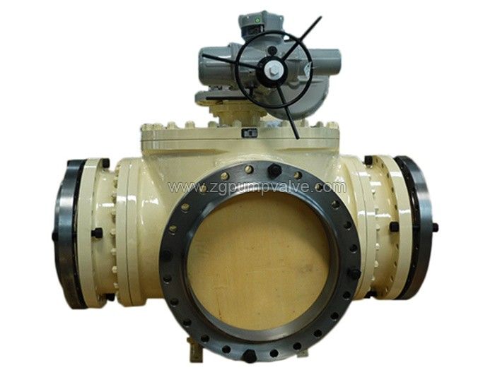 Three-way / four-way ball valve