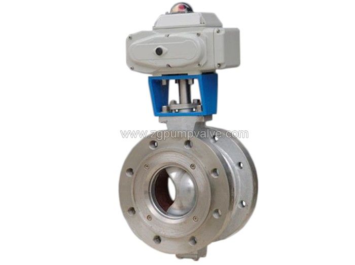 V type ball valve