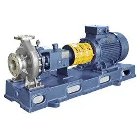 Horizontal chemical process pump