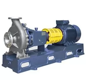 Chemical open impeller pulp pump