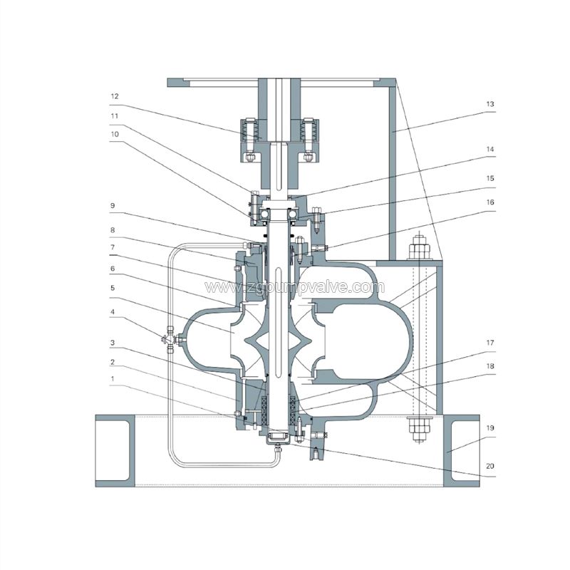 COS double suction pump