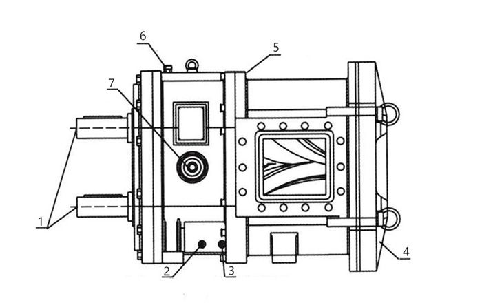 YZB rotary cam rotor pump