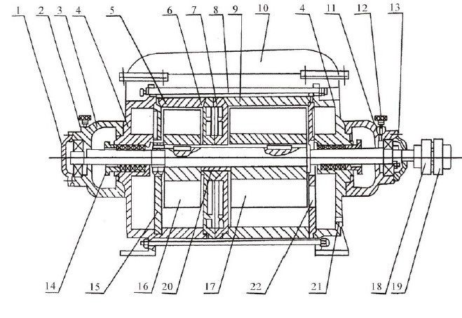 2SK water ring vacuum pump